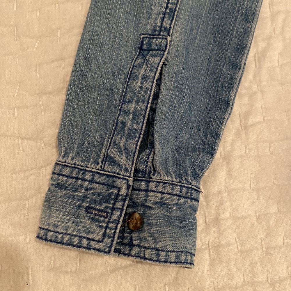 Rubbish Chambray Denim Top - Picture 4 of 5